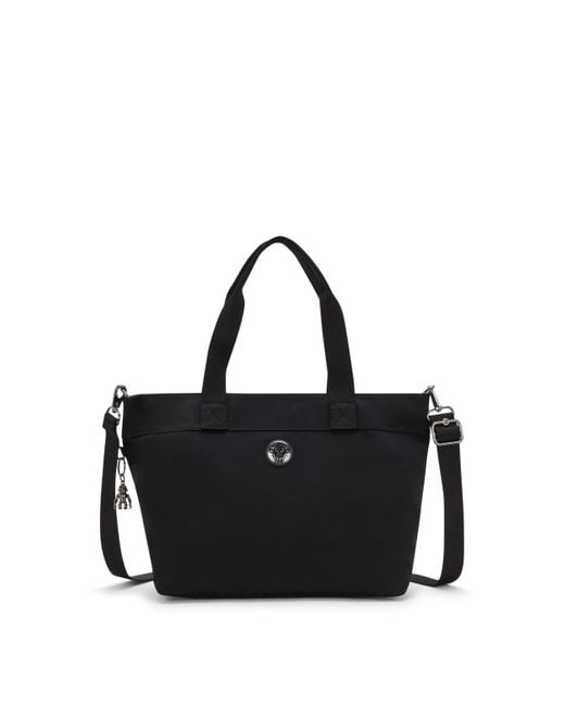 Kipling Black Tote Colissa S Undersea Jacquard Small