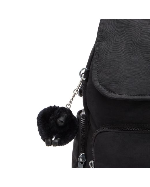 Kipling Black Backpack City Zip Mini Noir Small