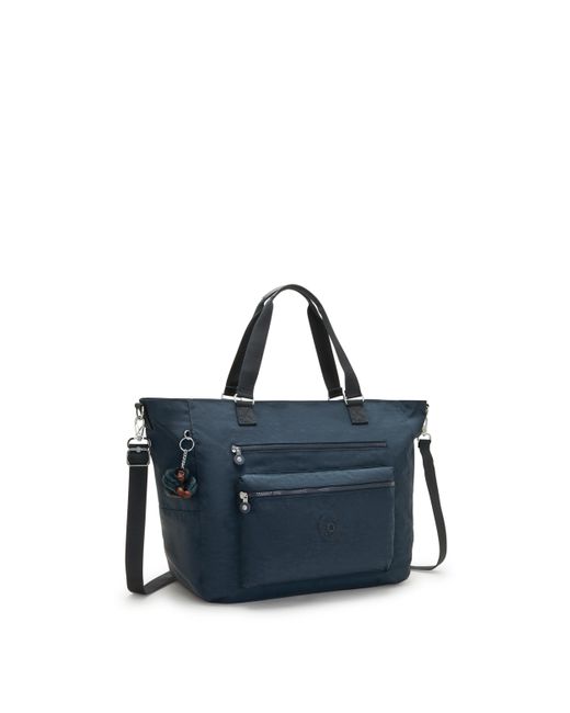 Kipling Blue Weekend Bag Isaac Nocturnal Grey Wb Large