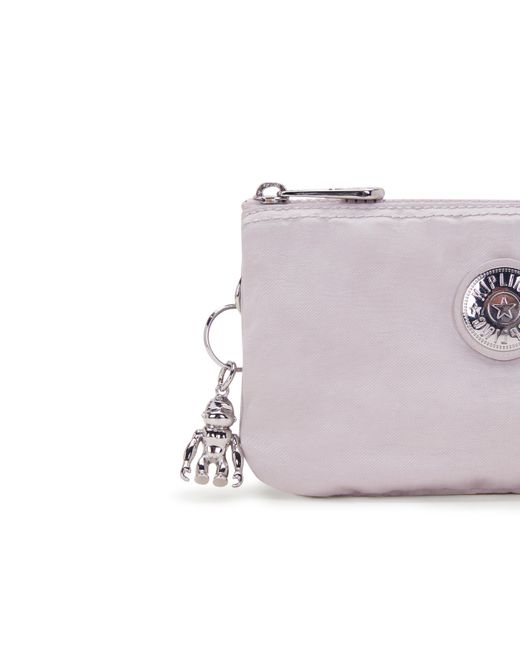 Kipling Purple Pouch Creativity L Gleam Large