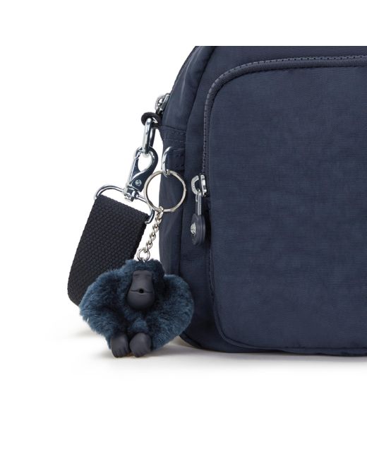Kipling Blue Medium Shoulder Bag With Removable Strap