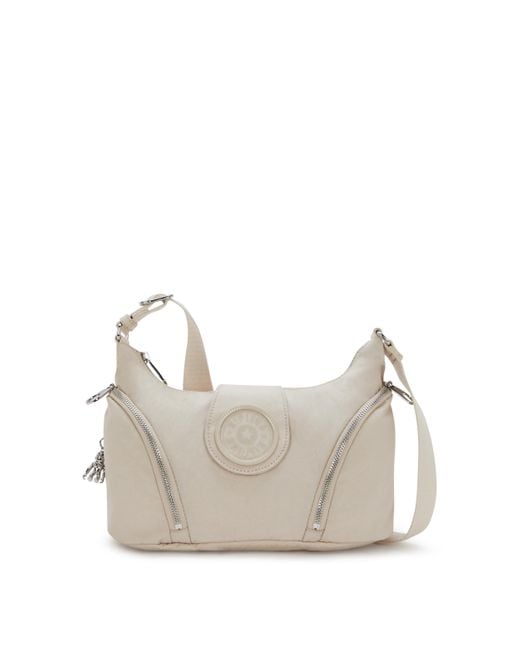 Kipling Gray Crossbody Bag Sera M Spice Medium
