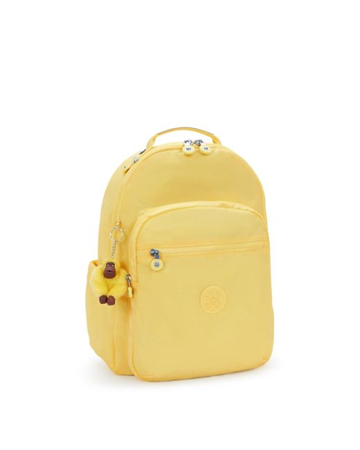 Kipling Yellow Backpack Seoul Buttery Sun Large
