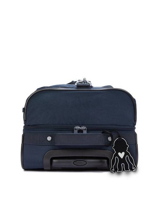 Kipling Blue Small Cabin Wheeled Duffle