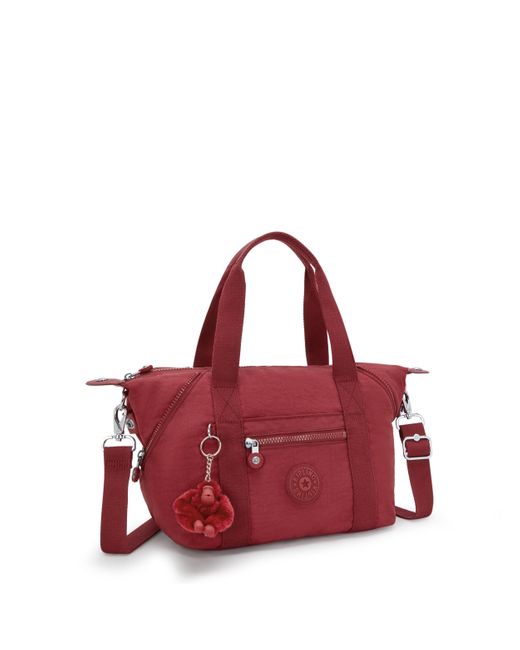 Kipling Red Shoulder Bag Art Mini Resort Pink Small