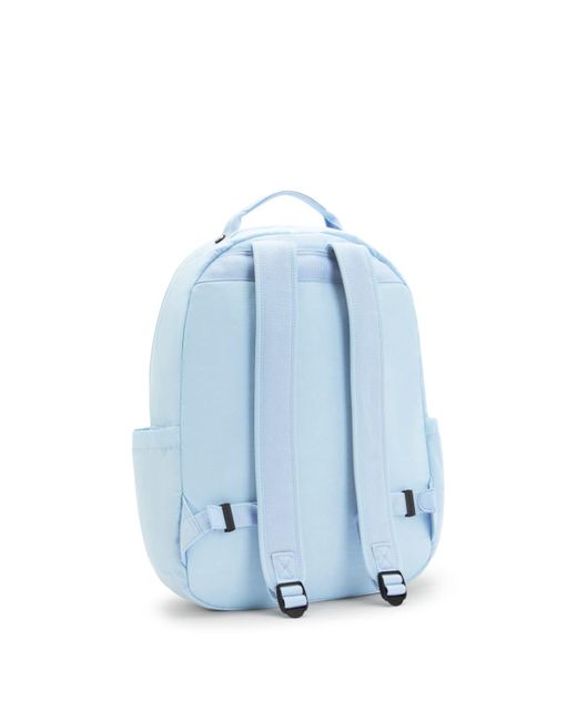 Kipling Blue Backpack Seoul Frost Bl Large