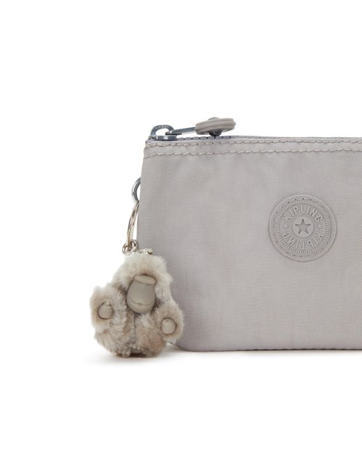 Kipling Gray Pouch Creativity S Gris Small 100% Polyamide