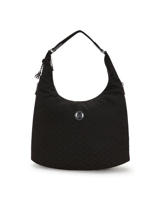 Kipling Black Shoulder Bag Eanna Zip Endless Medium