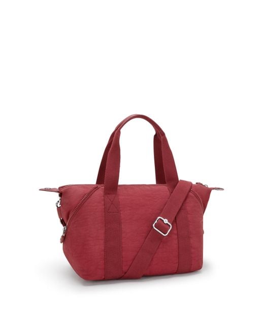 Kipling Red Shoulder Bag Art Mini Resort Pink Small