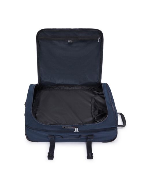 Kipling Blue Wheeled luggage Aviana M Relaxed Grey Medium
