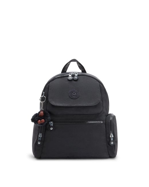 Kipling Black Backpack Matta Tonal Medium