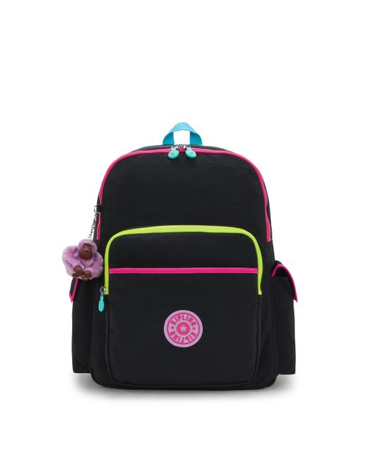Kipling Black Backpack Hoctor Cb Travel Large 100% Polyamide