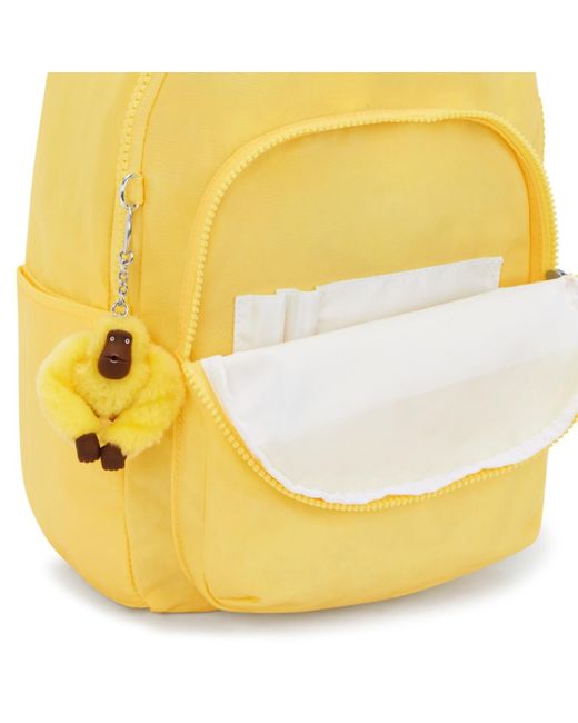 Kipling Yellow Backpack Seoul S Buttery Sun Small