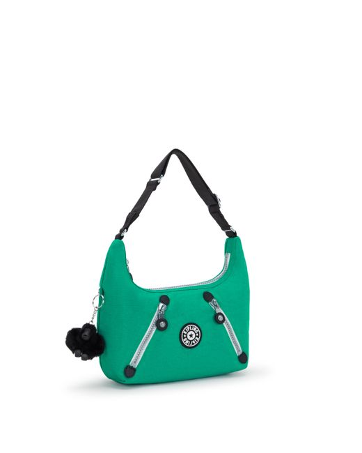 Kipling Green Shoulder Bag Nikki Rapid Small