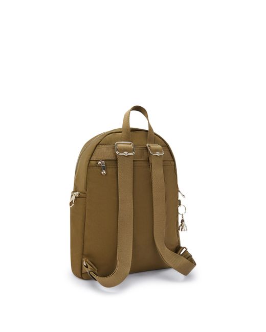Kipling Green Backpack The City S Dry Laurel Spice Small