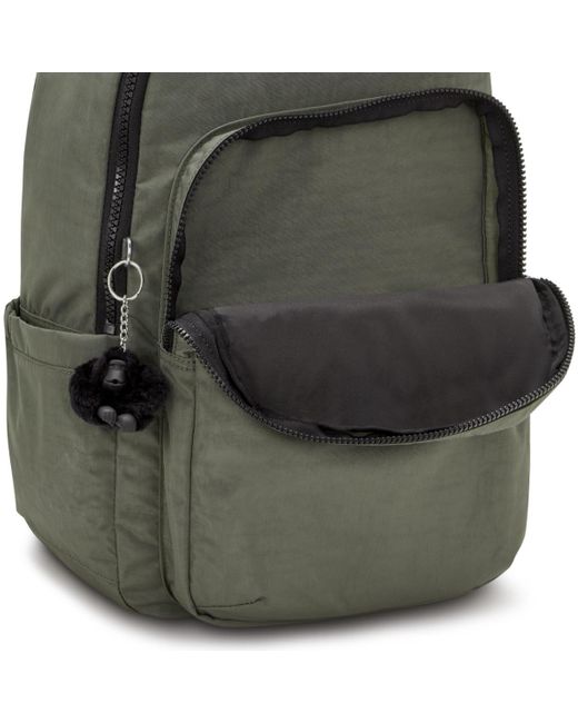Kipling Backpack Seoul Green Moss Large