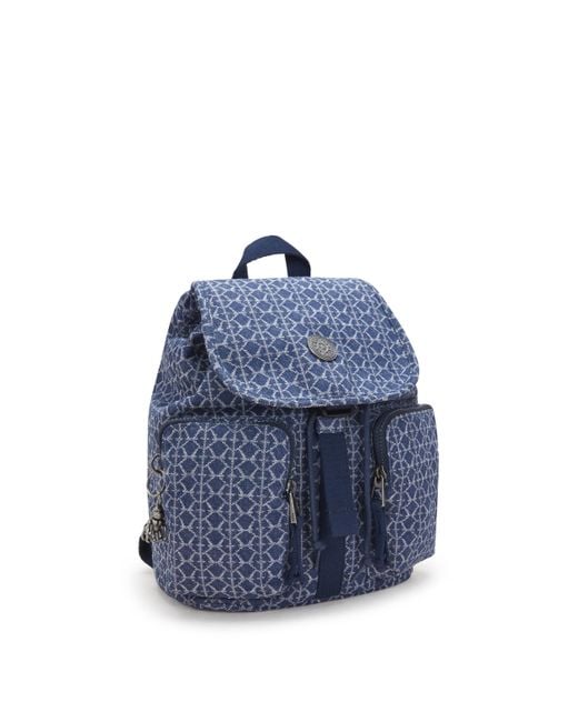 Kipling Blue Backpack Anto S Light Denim Jq Small
