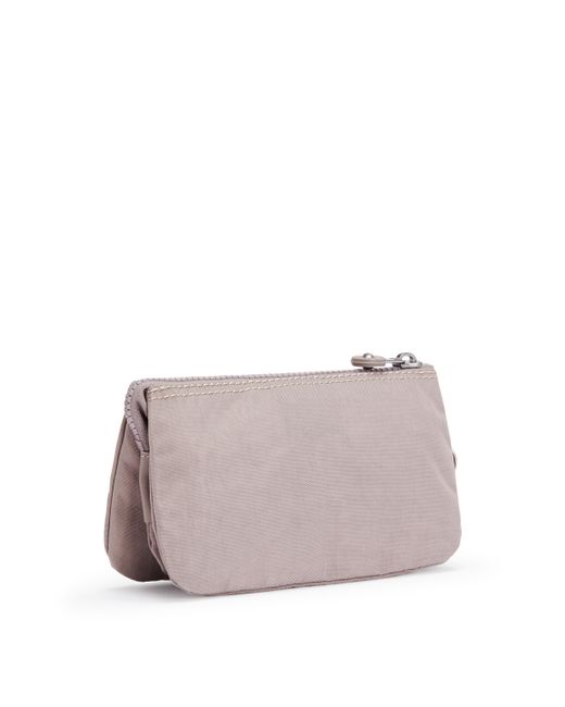 Kipling Brown Pouch Creativity L Gris Large 100% Polyamide