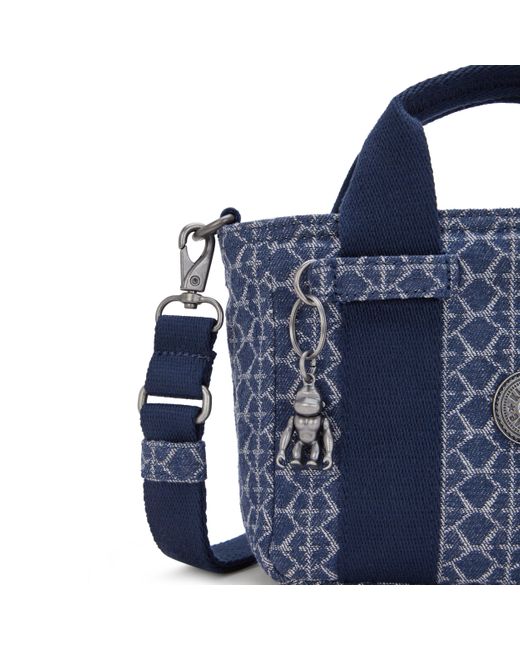 Kipling Blue Shoulder Bag Ritta Mini Light Denim Jq Small