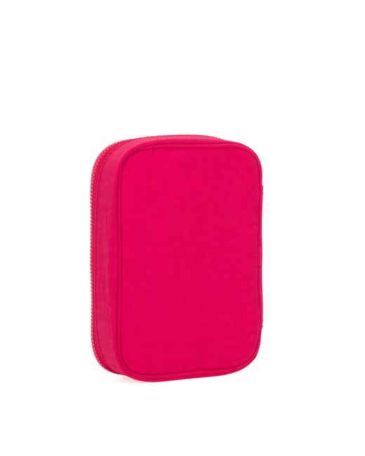 Kipling Pink Pouch 100 Pens True Large 100% Polyamide