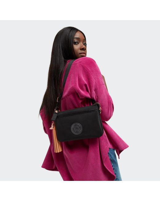 Kipling Crossbody Bag Riri Signature Blk Q Black Small