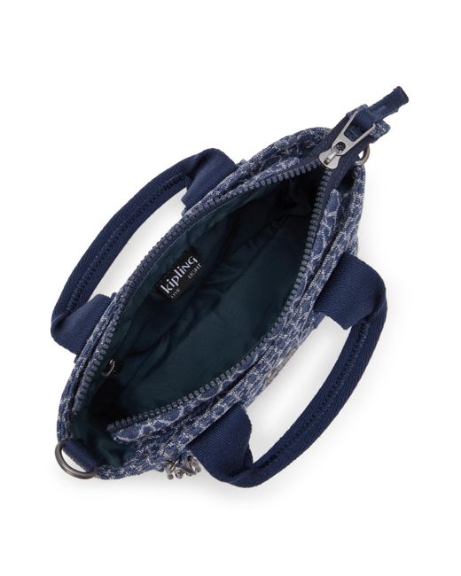 Kipling Blue Shoulder Bag Ritta Mini Light Denim Jq Small
