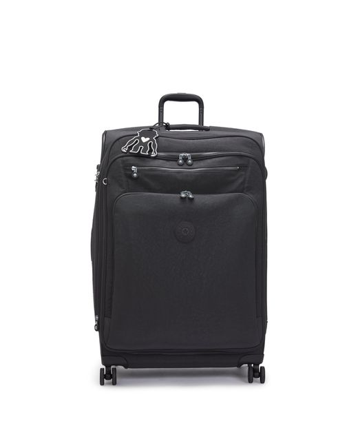 Kipling Wheeled Luggage Youri Spin L Black Noir Large