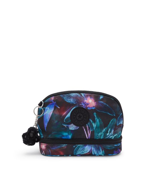 Kipling Blue Pouch Multi Keeper Spectral Orchid Large