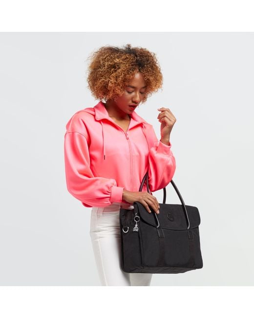 Kipling Red Computer Bags Superworker Black Noir Large