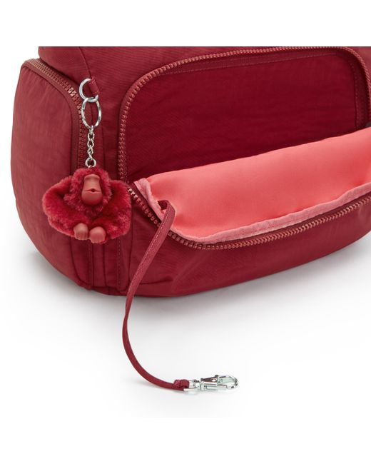 Kipling Red Crossbody Bag Gabb Funky Large