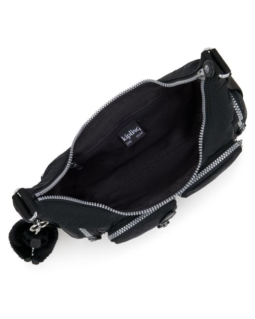 Kipling Black Shoulder Bag Etsu Rapid Small