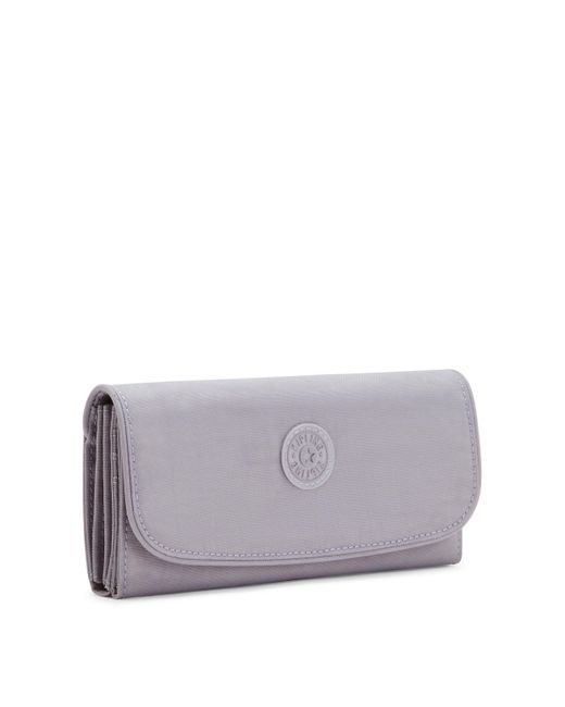 Kipling Gray Wallet & Purses Money Land Tender Large