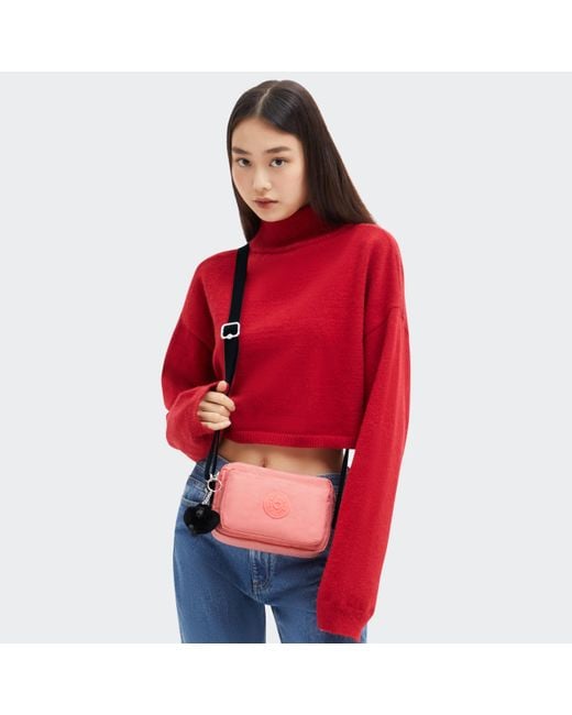 Kipling Pink Crossbody Bag Abanu Confetti Small