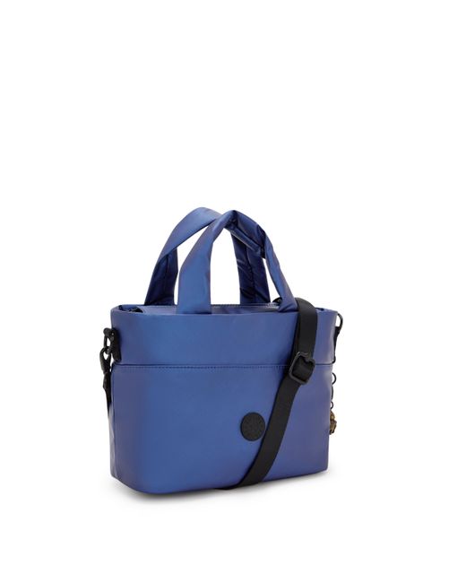 Kipling Blue Shoulder Bag Minta P Wonder Small 64% Polyamide, 36% Polyurethane