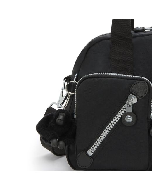 Kipling Black Shoulder Bag Defea Heritage Rapid Medium