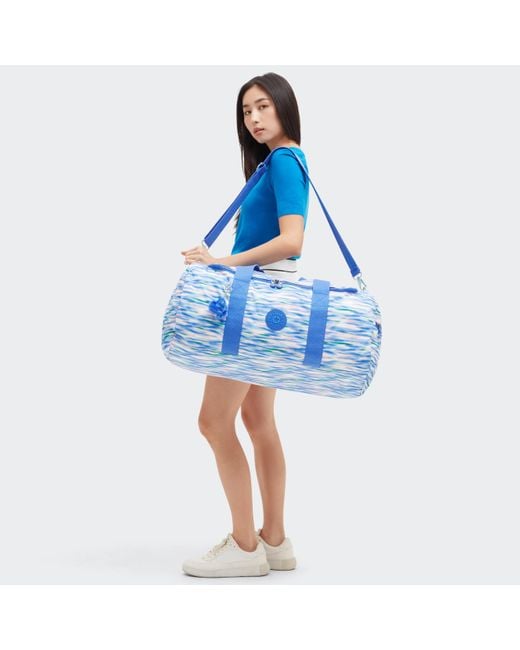 Kipling Weekend Bag Argus M Diluted Blue Large
