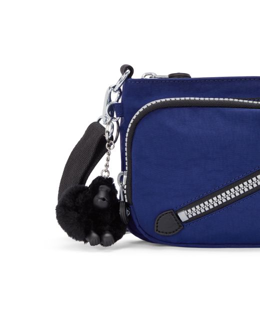 Kipling Blue Shoulder Bag New Milos Rapid Navy Small