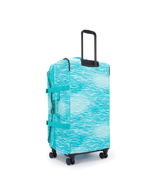 Kipling Blue Spontaneous Small Carry-on Wheeled Luggage