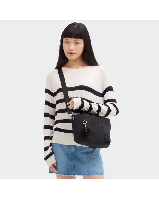 Kipling Black Shoulder Bag Minta Noir Small