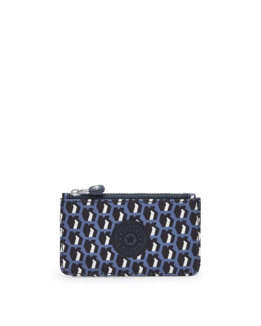 Kipling Blue Pouch Camilo 3D K Medium 100% Recycled Polyester