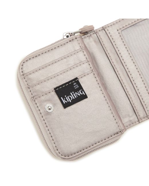 Kipling Multicolor Wallet & Purses Tops Metallic Glow Gold Small