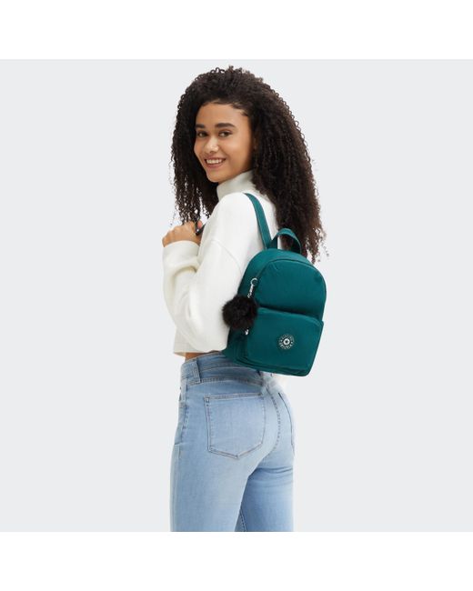 Kipling Green Backpack Zinna Graceful Small