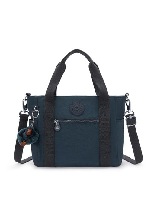 Kipling Blue Shoulder Bag Jayla S True Tonal Small 100% Polyamide