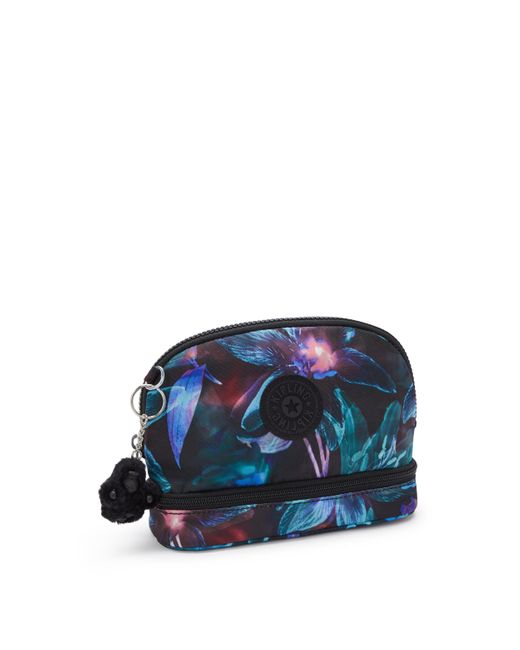 Kipling Blue Pouch Multi Keeper Spectral Orchid Large 100% Recycled Polyester