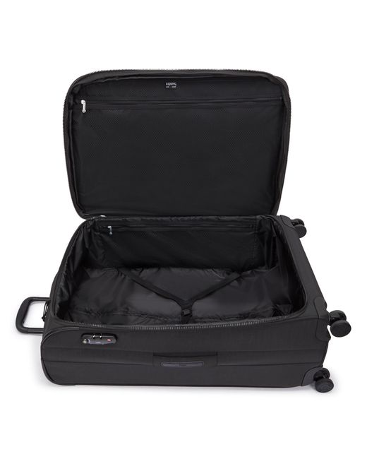 Kipling Wheeled Luggage Youri Spin L Black Noir Large