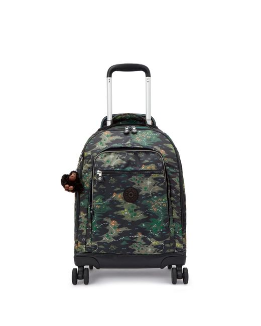 Kipling Backpack New Zea Camo Treasure Large in Black Lyst UK