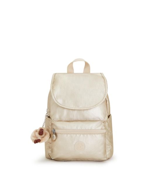 Kipling Natural Backpack Ezra S Starry Metallic Small