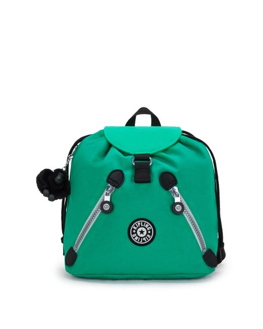 Kipling Green Backpack New Fundamental S Rapid Small