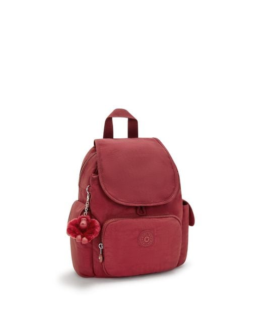 Kipling Red Backpack City Pack Mini Funky Extra Small
