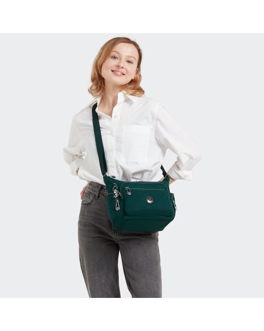 Kipling Green Crossbody Bag Gabbie S Deepest Emerald Small
